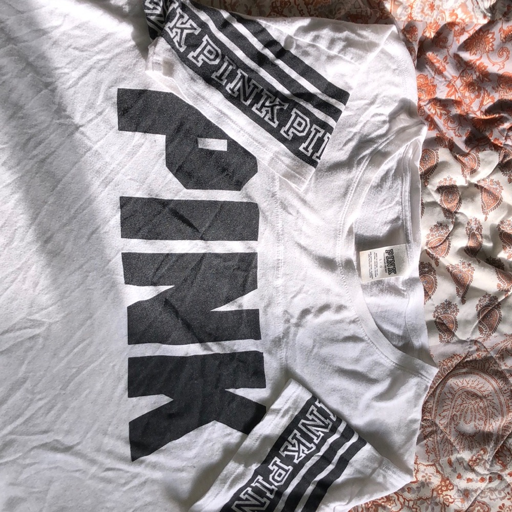 A PINK tee. Open to offers.